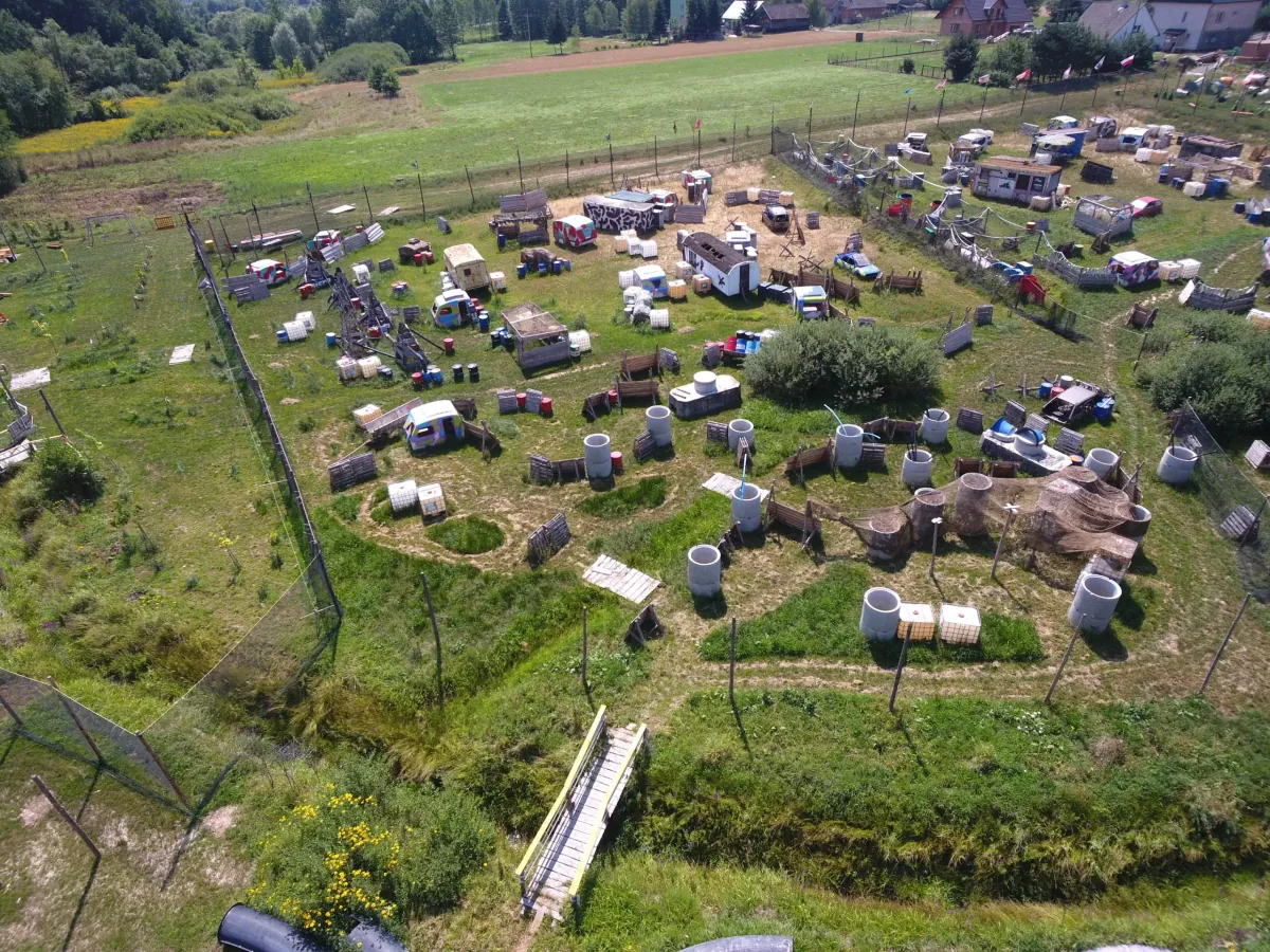 Arena Mocy - Największe pole paintballowe w Polsce