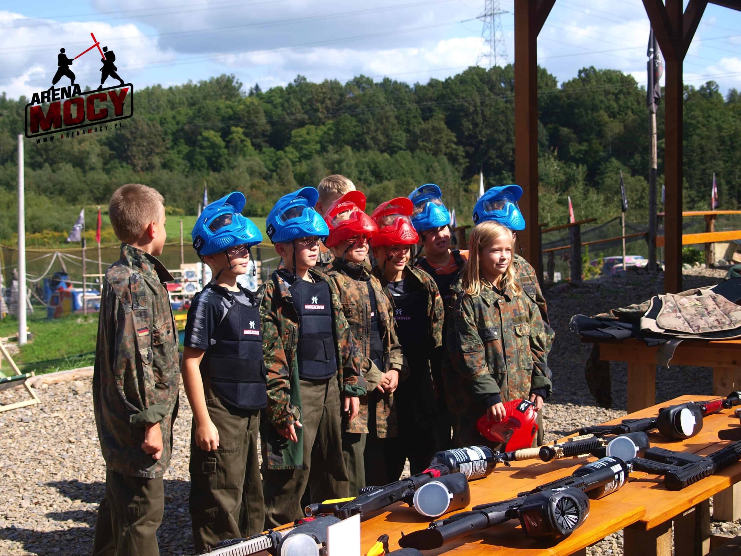 Paintball dla różnych grup wiekowych dzieci